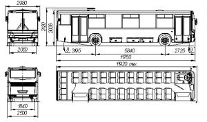 Автобус НЕФАЗ-5299-11-33 (СХЕМА)